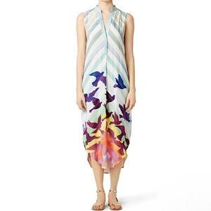 Mara Hoffman Sunset Flight Shirtdress XS